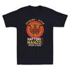 Hattori Hanzo Espada y Sushi Okinawa Japón Anime Cómic Vintage Camiseta para Hombre