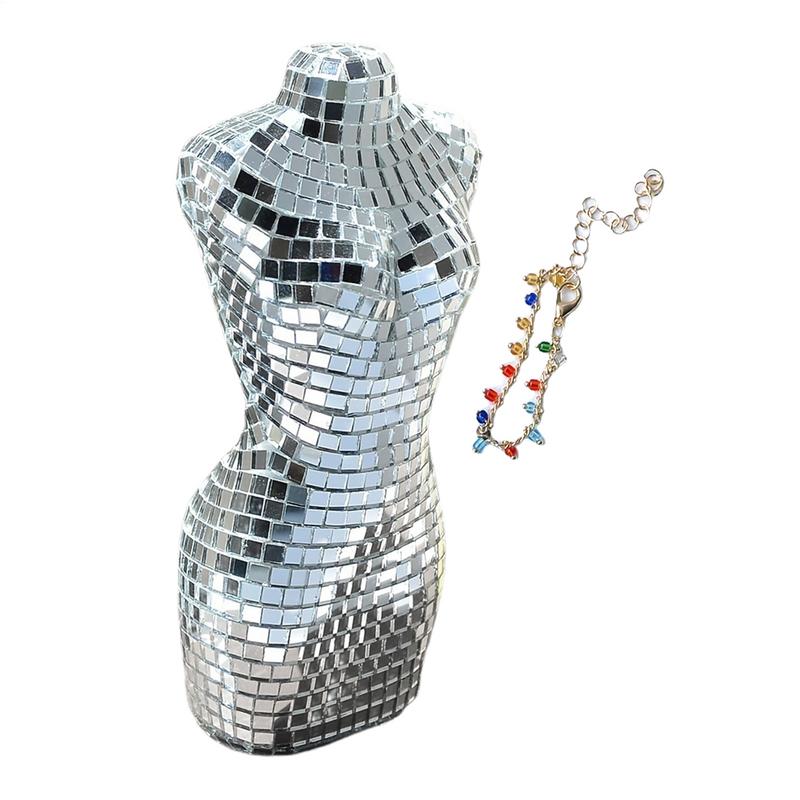 

Disco Female Body Sculpture Women Body Model Mirrored Disco Decoration Reflective Decoration Desktop Ornament For Bedroom China Mainland