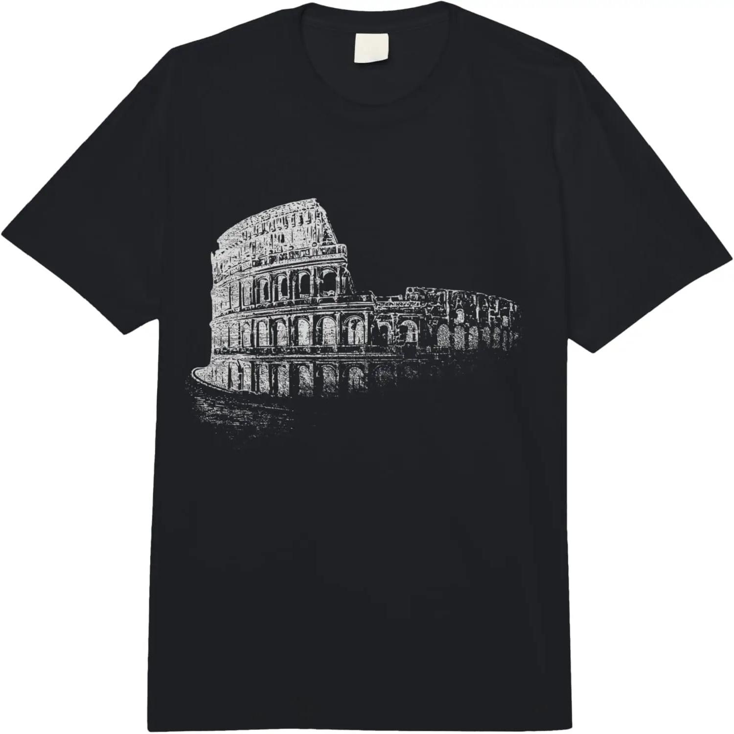Rome Colosseum Italy Italia Roman Amphitheatre Ancient Rome Comfort Colors Adult Heavyweight T-shirt S