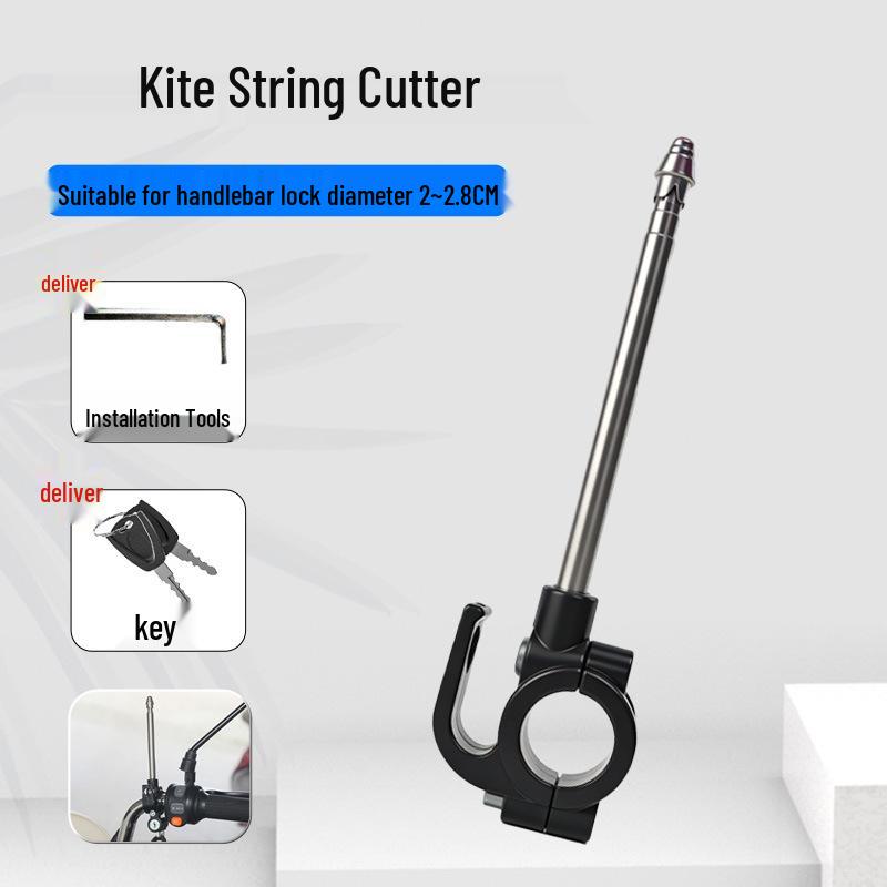 Anti-Theft Electric Bike Helmet Lock - Pry-Proof Fixed Hook for Bicycles