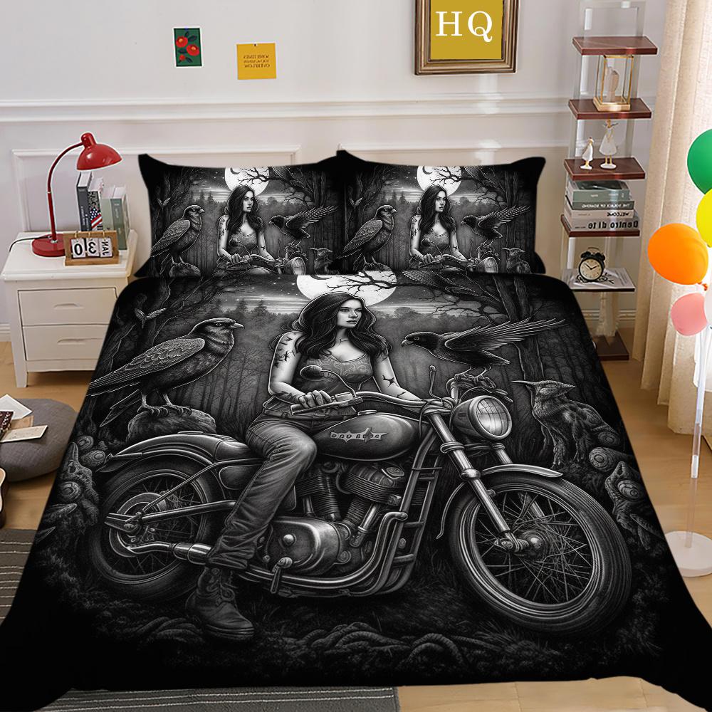 Hot Sale Duvet Cover Set Woman Man Bedding Suit Single Double Size Microfiber Home Bedclothes Bedroom Decor