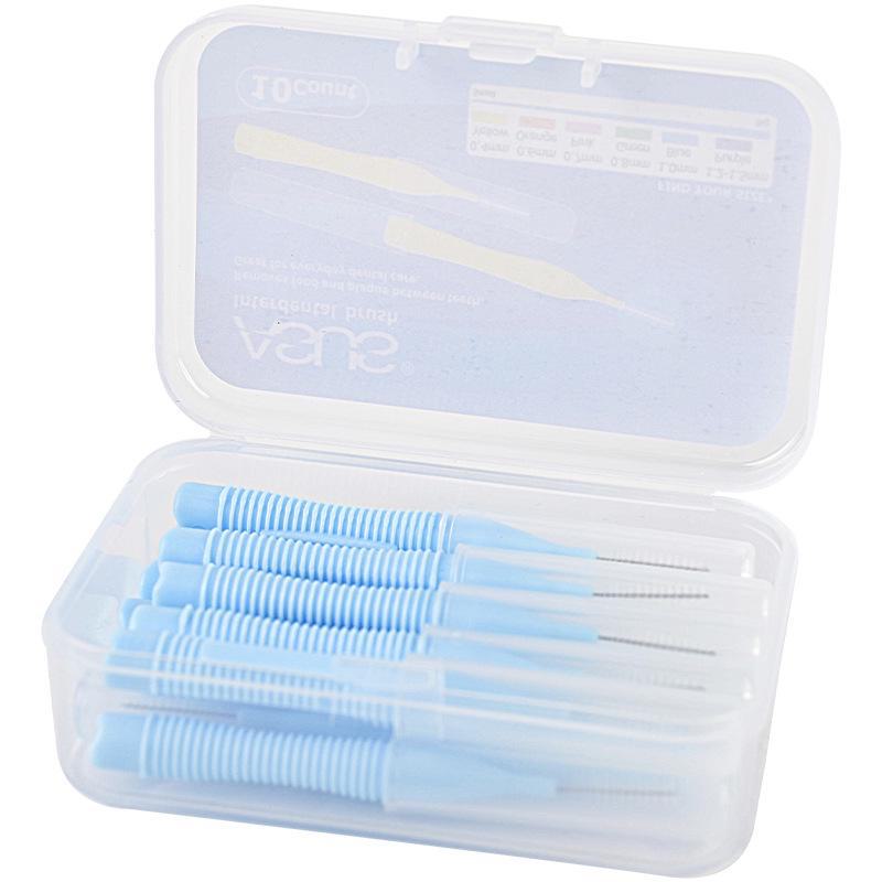 ASUS Aisel Orthodontic Interdental Brush - Straight Type for Gap Cleaning and Teeth Correction