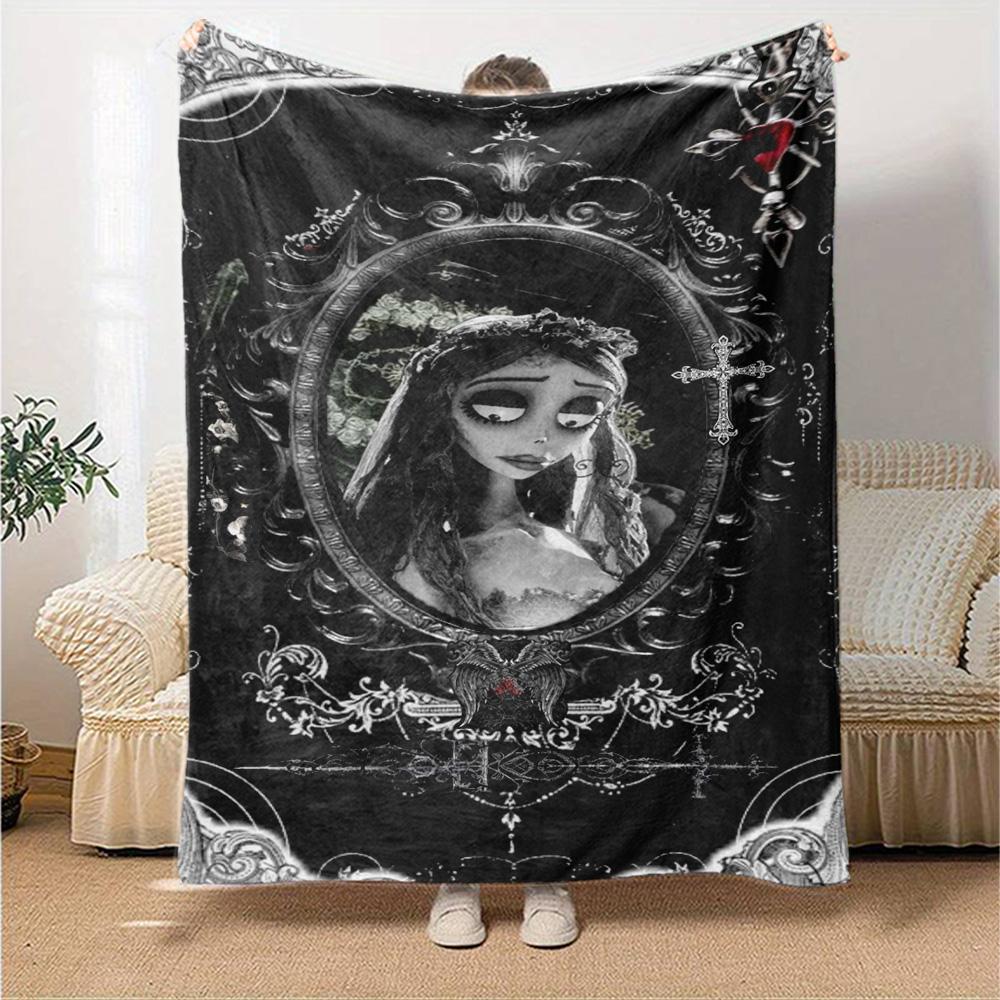 Leiche der Braut Druck Flanell Decke Hohe Qualität Warm Bequem Überwurf für Alle Jahreszeiten Perfekt für Geschenke Heimdeko