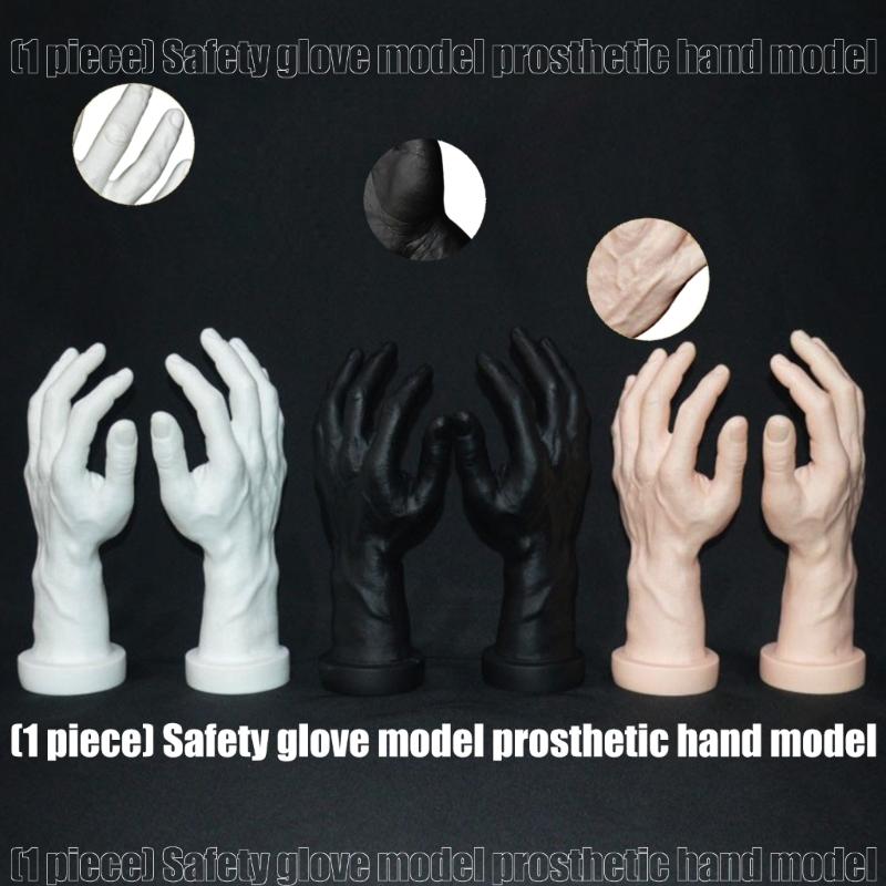 PVC-Schaufensterpuppenhand Realistisches Gefühl Tragbares Display-Werkzeug Flexible Textur für Handschuhe Armbänder Einzelhandelsgeschäft Zubehör