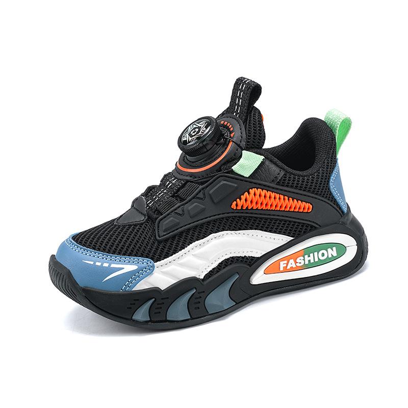 

Boys 2025 Winter Leather Sports Shoes: Fleece-Lined, Waterproof, Lightweight, Non-Slip Running Shoes 36