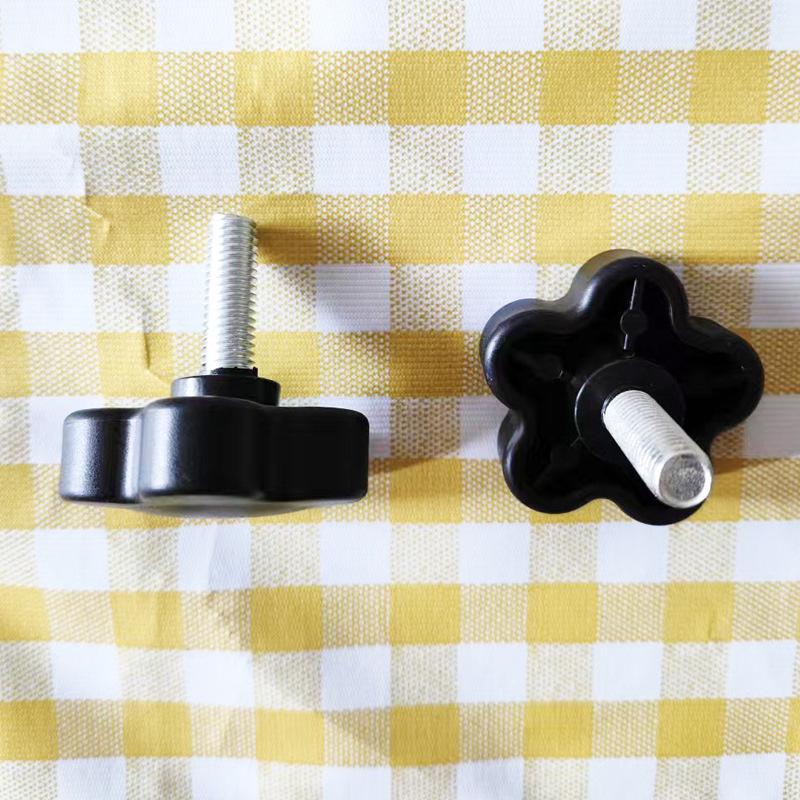 All-Metal Thickened Speaker Stand with Tripod Base and Plum Blossom Screw