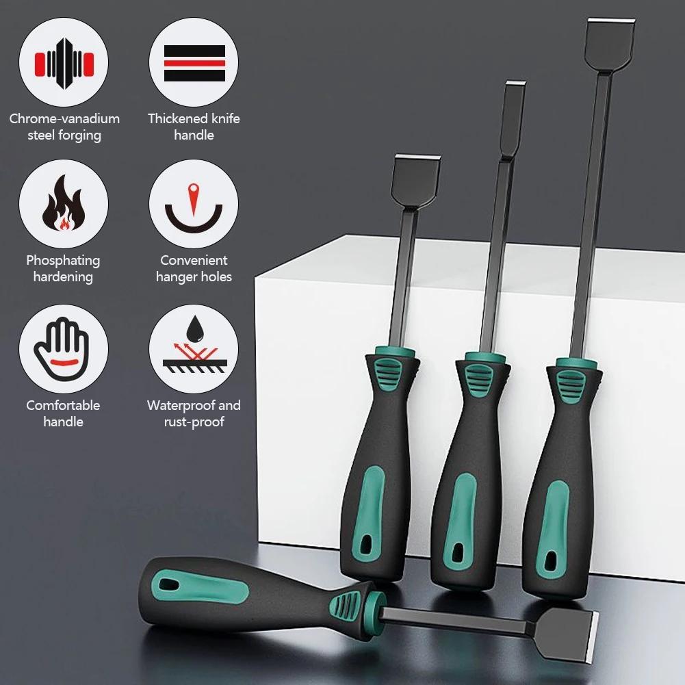 Stahlzylinder Schaberklinge für Automobilanwendung Eisblock Klebstoffentferner Autoreifen Spaltwerkzeug Rasierklinge zum Reinigen und Reparieren