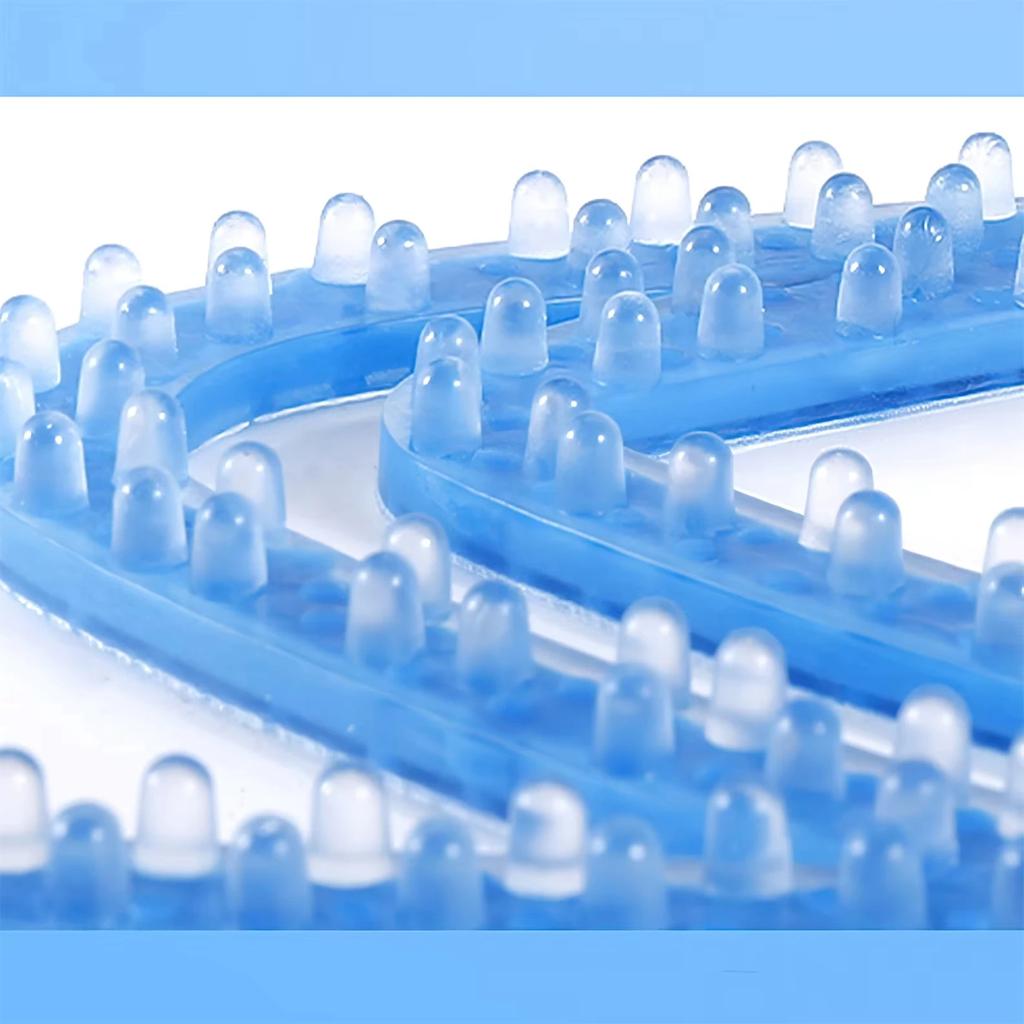 Fleksibel hjelm Anti-deformasjon indre silikonpute Ventilere hjelm liner pad Hjelm polstring Motorsykkel sykkel hjelm tilbehør