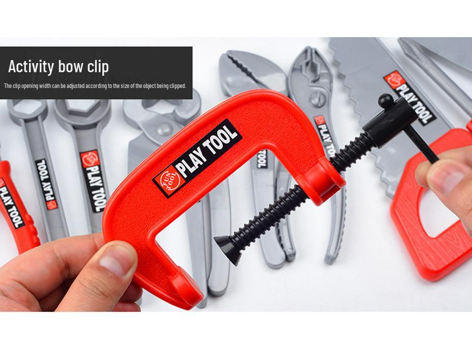 Kids' Play Tool Set: Electric Drill, Saw & Screwdriver for Repair Simulation