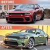 Carbon Fiber Segmented Front Splitter for Dodge Ram SRT 2015-2022