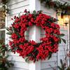 Red Berry Christmas Wreath - Popular Festive Decoration for Malls and Hotels
