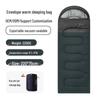 Outdoor Camping Portable Envelope Sleeping Bag - Dirt-Proof, Warm, Thick, Pure Cotton for Adults