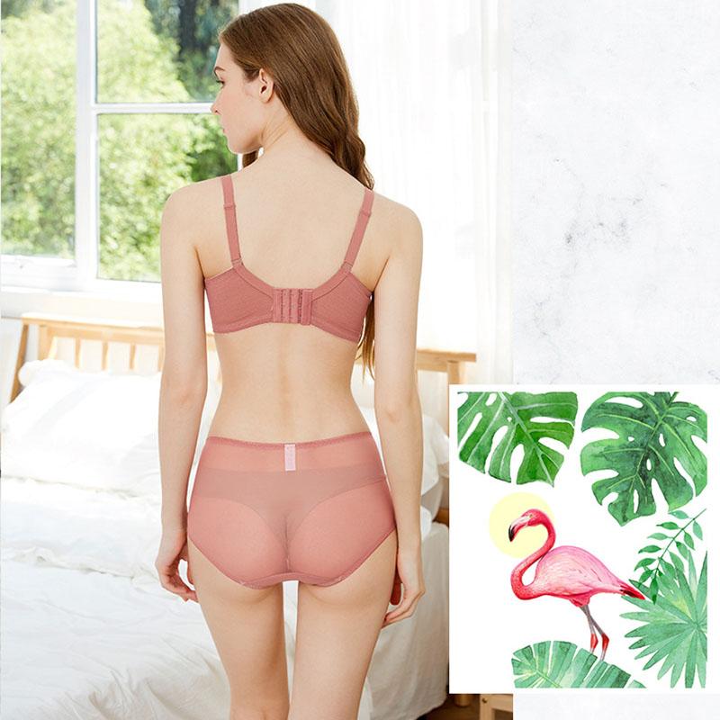 ლატექსის ბიუსტჰალტერი ქალთა თხელი ჭიქის საცვლები ქალები იკრიბებიან დამატებითი მკერდის შესაგროვებლად.