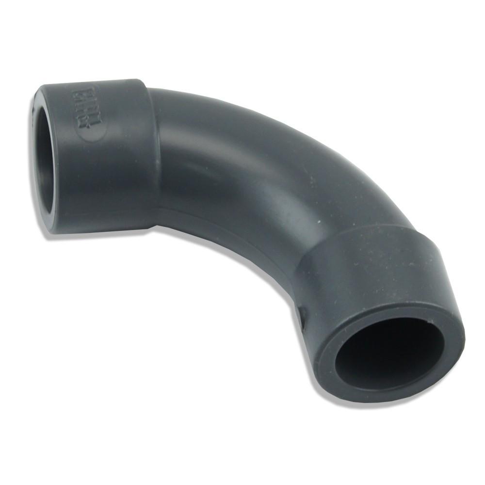 Elbow Fitting For PVC Pipes 50mm Diameter Water Installation Plumbing