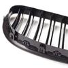 Pulleco A Pair Car Front Kidney Grille Grills Glossy Black For BMW F01 F02 F03 F04 740i 750i 7 Series 2009-2016 Auto Accessories