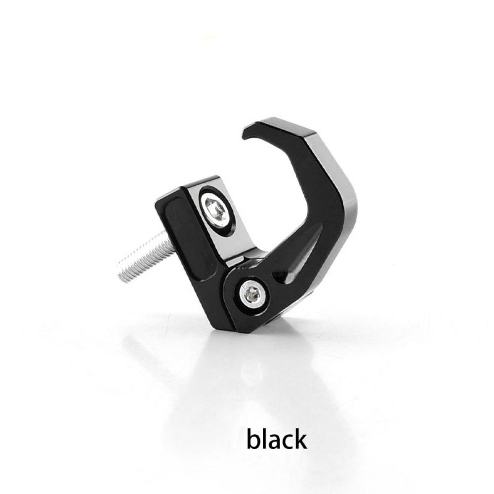 Aluminum Alloy Motorcycle Handlebar Hook Universal Mount Helmet Holder CNC Foldable Hook Scooters