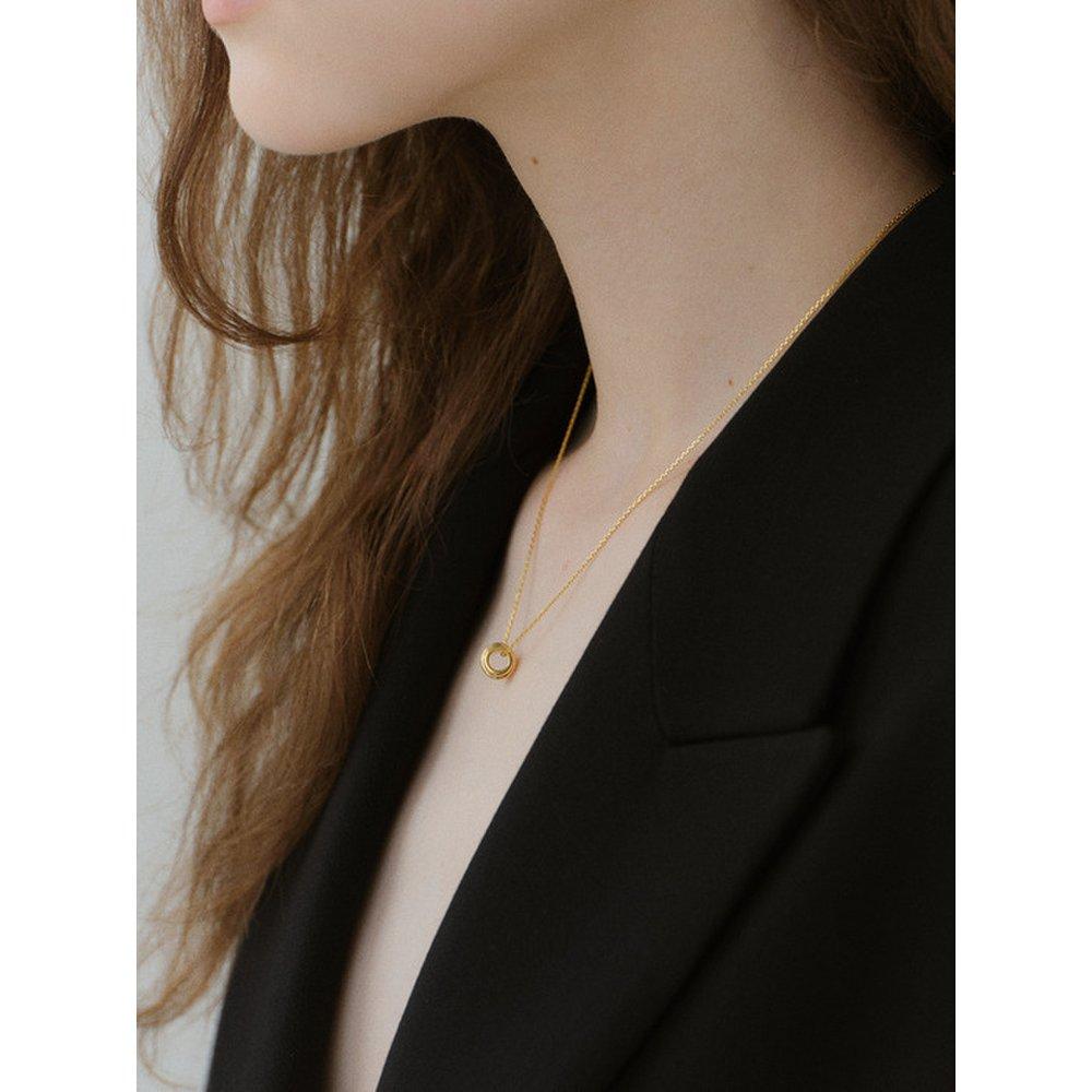 [White Gold] Horizon Necklace