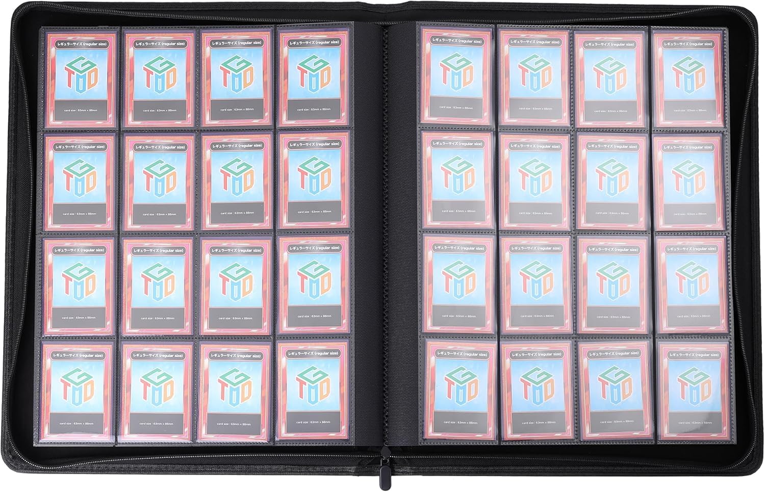 

Gachi Toy God Card File Holds over cards in Suitable for trading cards such as One Fusion Sleeve compatible replacement holds 1024 - 1,000 sleeves. чёрный