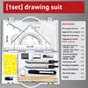 Triangle Ruler Measurement Tool Isosceles Triangle Hand-drawn Triangle Board Professional Square Protractor Woodworking Tools