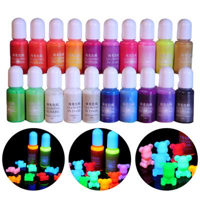 Luminous Color Pigment Dye Epoxy Silicone Mold DIY Jewelry Making Handmade Tools