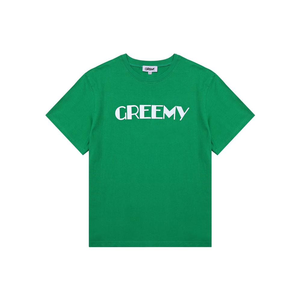Grimi Simple Logo T-Shirt(Green) S