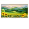 Decorative Painting of Landscape Banner with Backing To Attract Wealth Canvas Painting Green Mountain Posters for Living Room