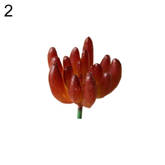 

Искусственное суккулентное растение, флокирующее DIY, мебель для домашнего офиса, декор бонсай