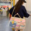 Large Capacity Travel Fitness Crossbody Bag with Wet/Dry Separation