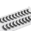 Natrual Long False Eyelashes Handmade Fake Eyelash 3D Faux Mink Lash  Eye Lash Extension