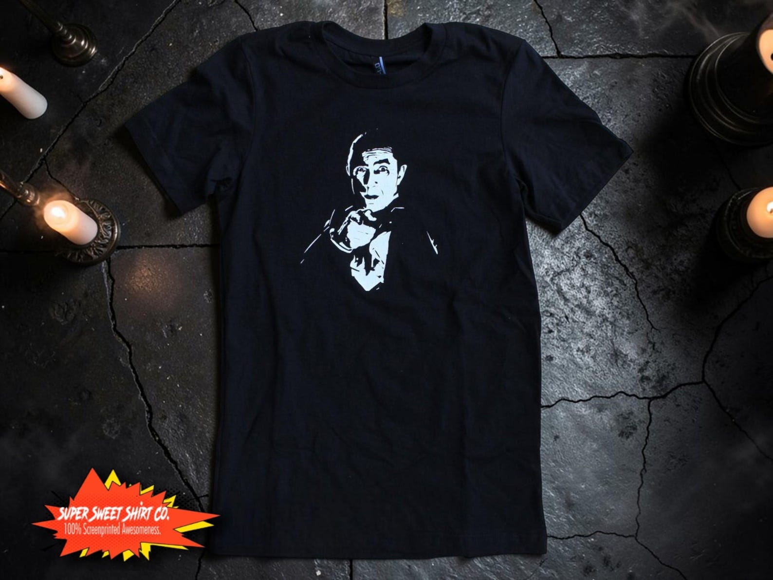 Bela Lugosi Dracula Shirt | 1931 Classic Horror Movie Tee | Universal Monsters Vampire T-Shirt | Vintage Film Fan Gift L