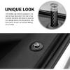 4PCS Car Door Lock Knobs, American Flag Lift Bolt Auto Inner Door Pull Pins, Carbon Fiber Decorative Door Lock Pull Pin Cap, Universal Car Interior