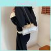 Unique Street Style Bag 2024 Spring New Small Batch Evening Bag Vintage Simple Casual Handbag Personality Single Shoulder Slant Bag