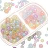 6-16mm 10 STÜCKE/Mehr Acrylperlen Meerjungfrau Runde Perlen für Halskette Armband DIY Schmuckherstellung