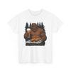 Beer Drinking T-Shirt | Funny Beer Shirt | Sasquatch Holding Beer Hot T-Shirt