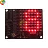 64LED/256LED Red Display LED SMD Dot Matrix Advertising Screen Electronic Kit SMT Component Welding Practice Board DIY Parts