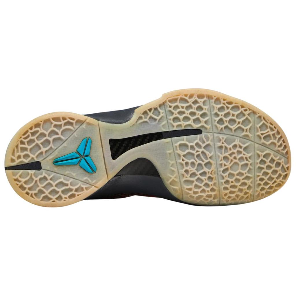 Nike Zoom Kobe 6 Protro 3D All-Star Herren Sneaker Mehrfarbig Dunkelgrau Chlorblau-Kühnrot IQ3902-002