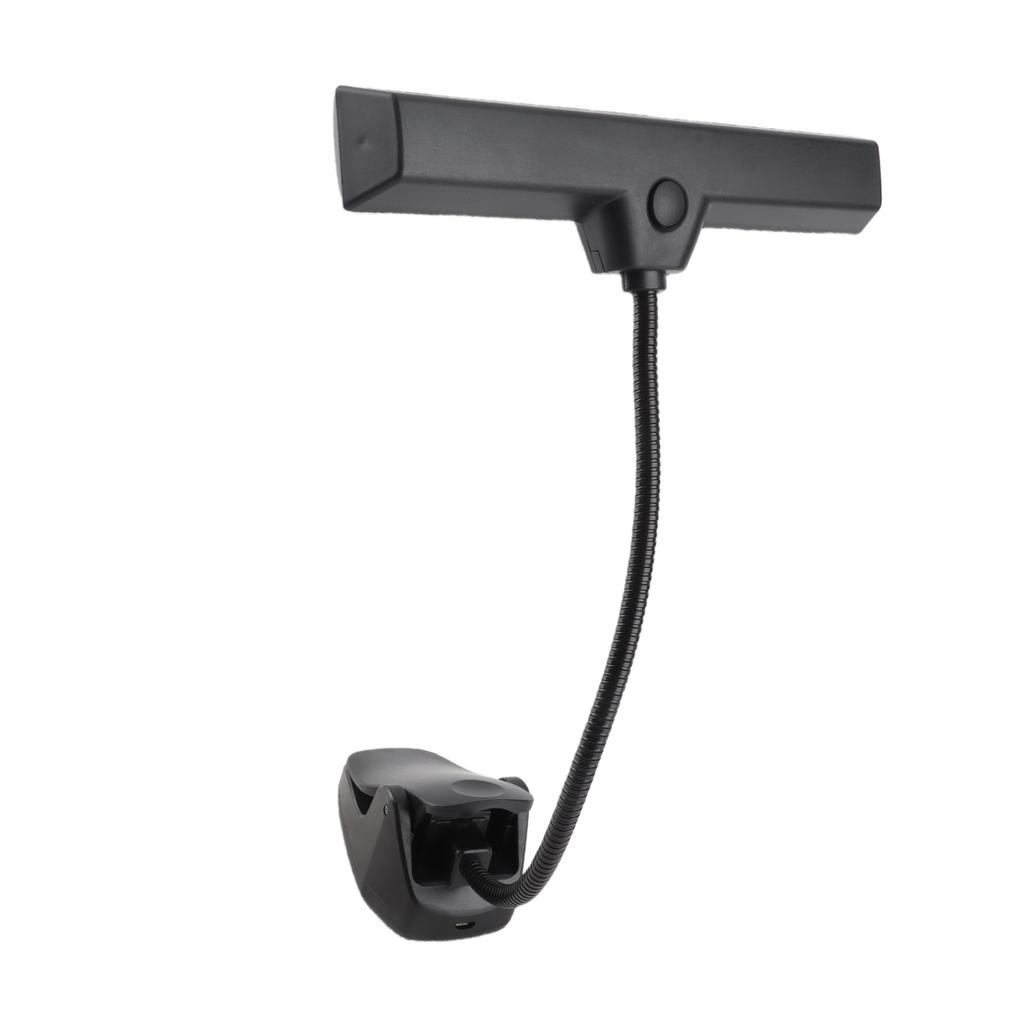 Music Score Lamp Rechargeable Reading Lamp for Music Sheets 3 Color Temperature Dimmable 19LEDs Eye Protection Lamp