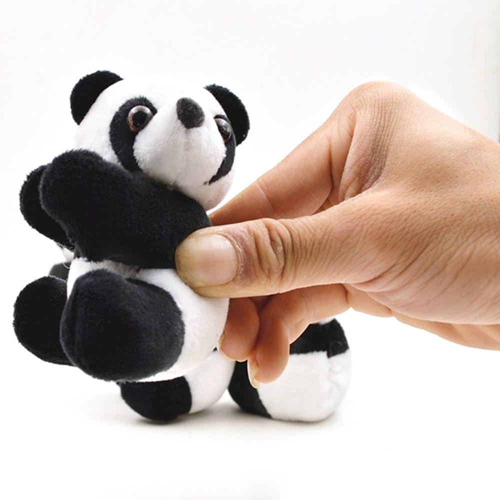 Home Decor Souvenir Animal Plush Stuffed Panda Clip Toys Curtain Decor Curtain Clip