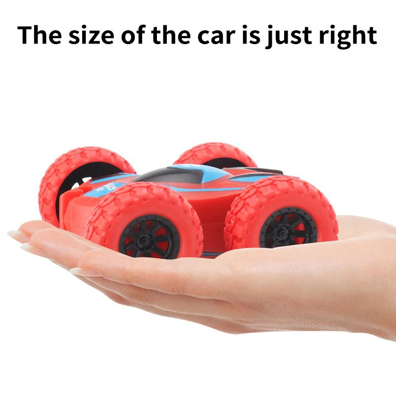 Fun Pull Back Car Double-Side Vehicle Inertia Safety and Fall Resistance Shatter-Proof Model for Kids Boys Childrens Toys Car