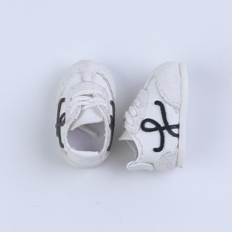 

2Pcs 1:12 OB11 German Army Trainer Shoes Doll Classic Shoes Suit For Ob11 1/12 Bjd Detachable Doll Gsc DOD YMY Doll Accessories OB11