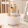 1Pcs 5 Slot Cosmetic Organizer 360° Rotating Makeup Brush Holder For Nail Polishes Skincare Perfumes Desktop Vanity Storage