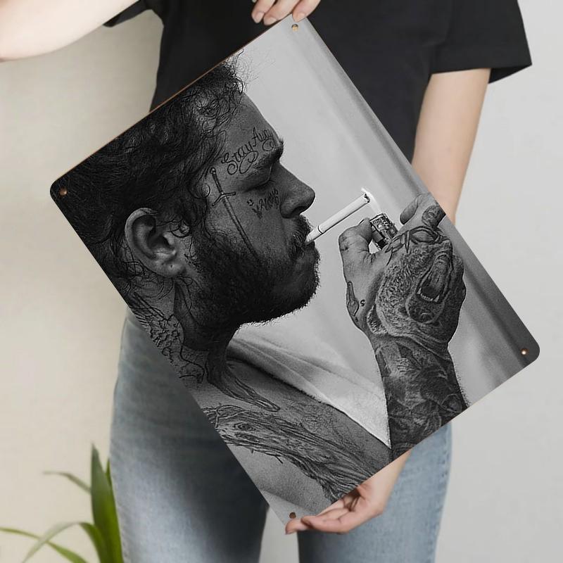 

Custom Portrait Metal Wall Art Decorative Painting Creative Gift for Home Decoration 20x30cm（7.8x11.8inch）