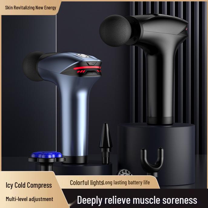 Mini Electric Fascia Gun Muscle Massager for Cervical Spine and Muscle Relaxation
