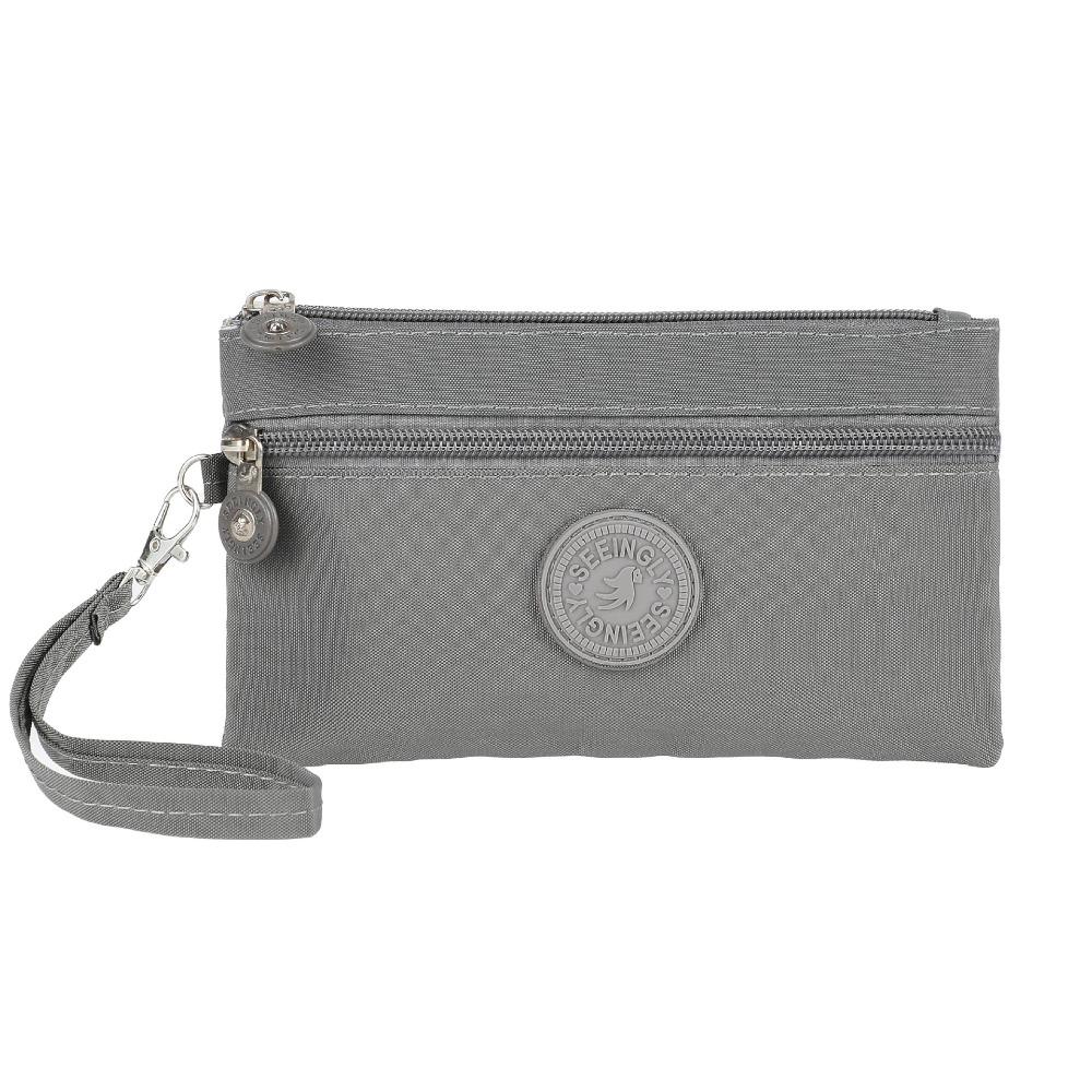 New Waterproof Women Wallet Durable Portable Coin Purse Wear-resistant Nylon Zipper Clutch Ladies