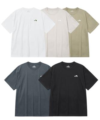 TURTLEBACK [2Pack] Hard Stitch Symbol Oversized Short Sleeve T-Shirt