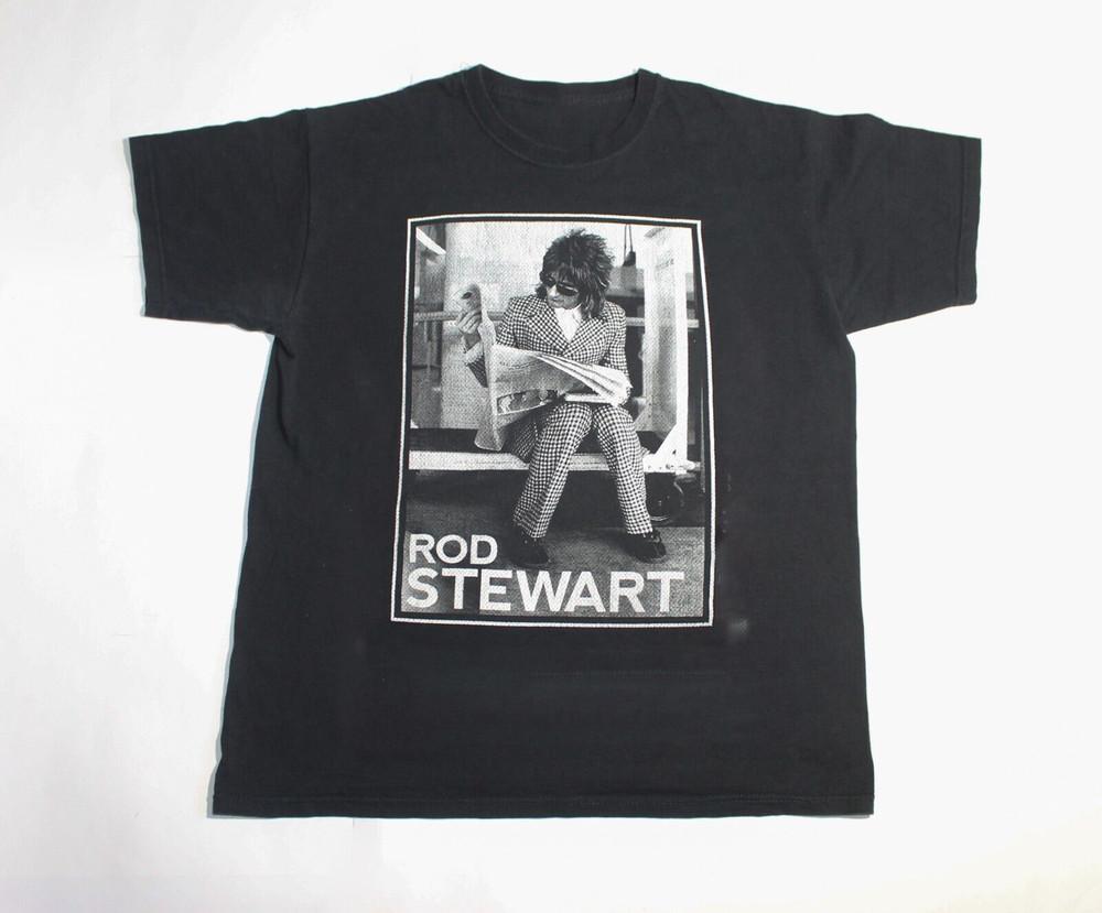 Rod Stewart Rock OneSided Heavy Cotton Adult TShirt All Size Unisex T-Shirt XXL