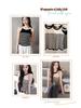 Women's Halterneck Striped Ice Silk Knit Camisole - Sleeveless Top, Covers Armpit Fat, Ideal Summer Outerwear