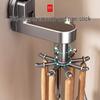 Punch-Free Rotating Kitchen Utensil Hook