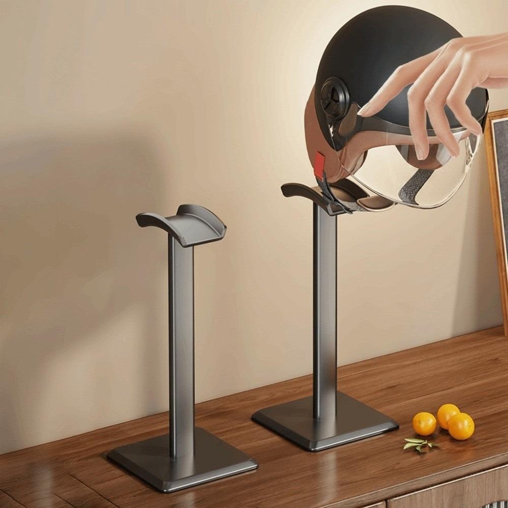 Durable Multifunctional Helmet Display Stand Universal Desktop Hat Holder Space Saving Hat Storage Rack Helmet