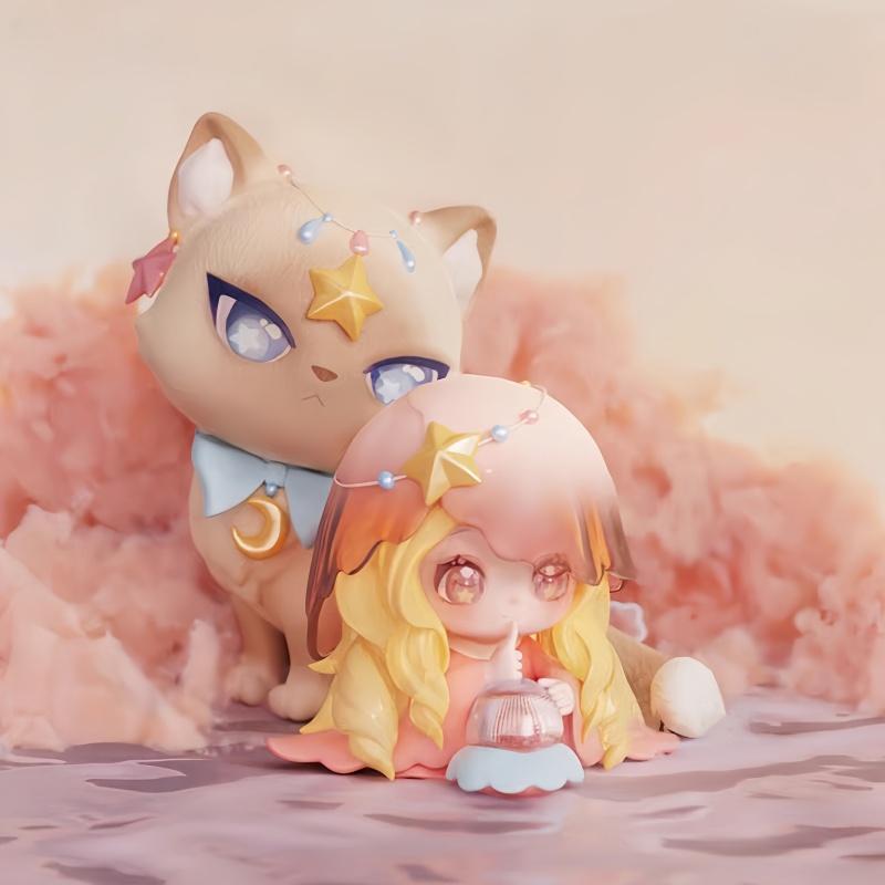 New   Cat Ni Cub Kitten Accompanies You Series Surprise  Figurine Cute Festvial Gifts Surprise Trendy Toys